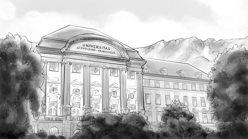 Storyboard Universität Innsbruck